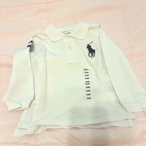 Long sleeve 24 month boys Polo. NWT.
